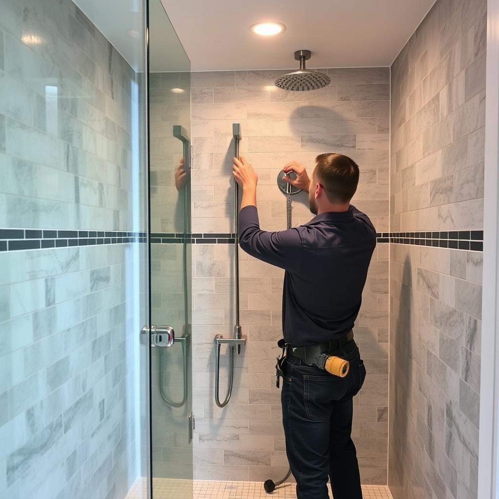 Badezimmersanierung durch Klempner in der Nähe