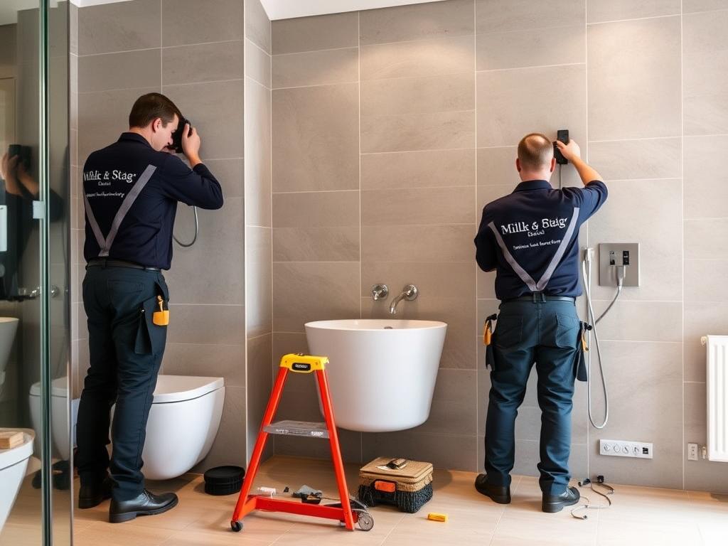 F.O. Henneberg GmbH Klempner installiert Sanitäranlagen in der Nähe von Hamburg