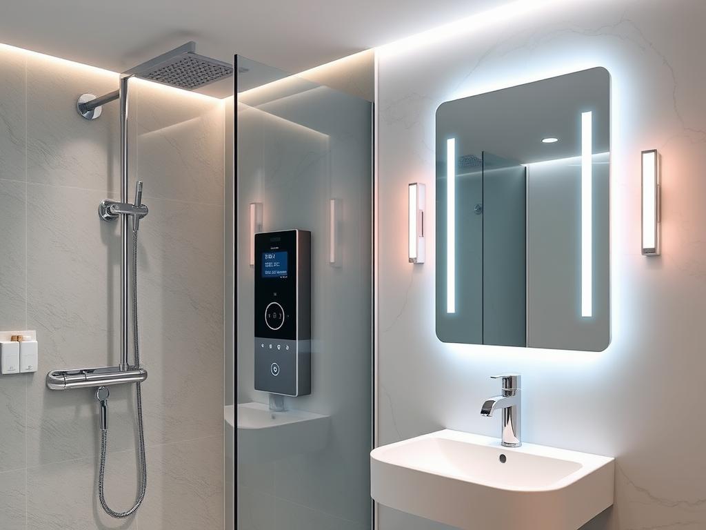 Smart-Bathroom mit digitalen Technologien