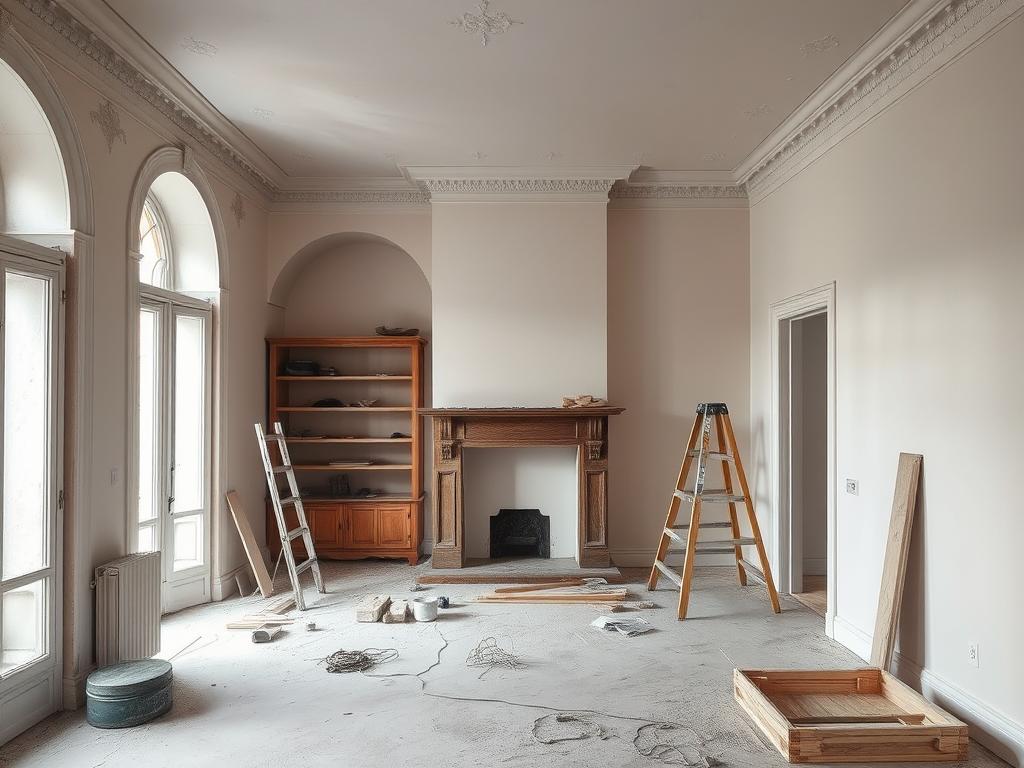 Altbausanierung mit Trockenbau in einer Hannoveraner Wohnung