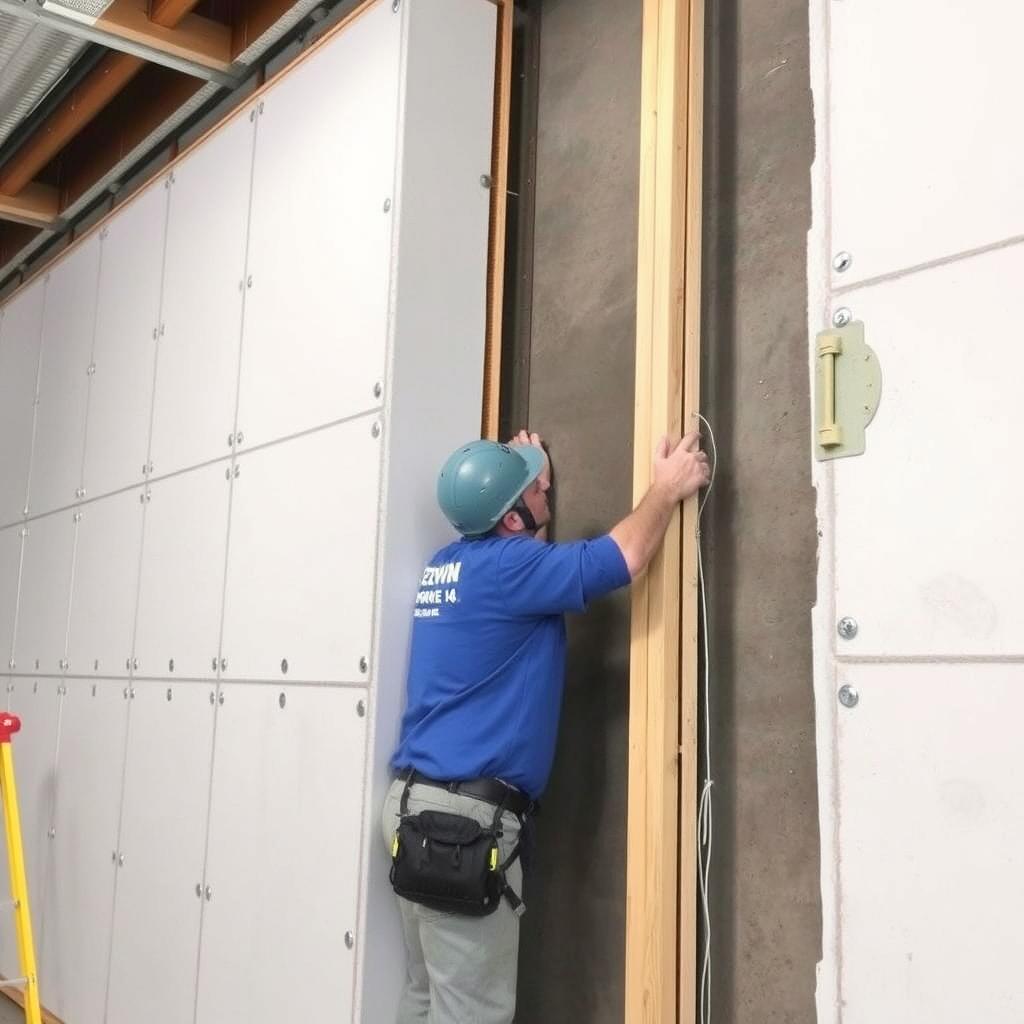 Brandschutz-Trockenbau einer Firma in Braunschweig