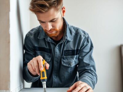 Erfahrener Trockenbauer Niedersachsen bei der Arbeit