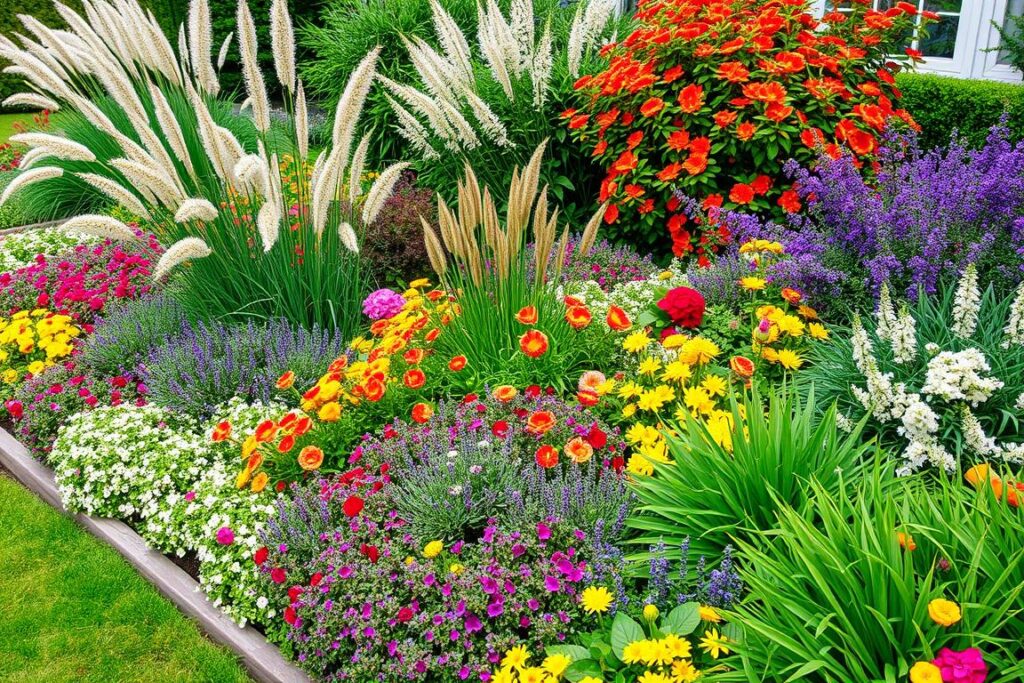 Gartenbau Braunschweig & Region - Kreative Beetgestaltung mit blühenden Pflanzen