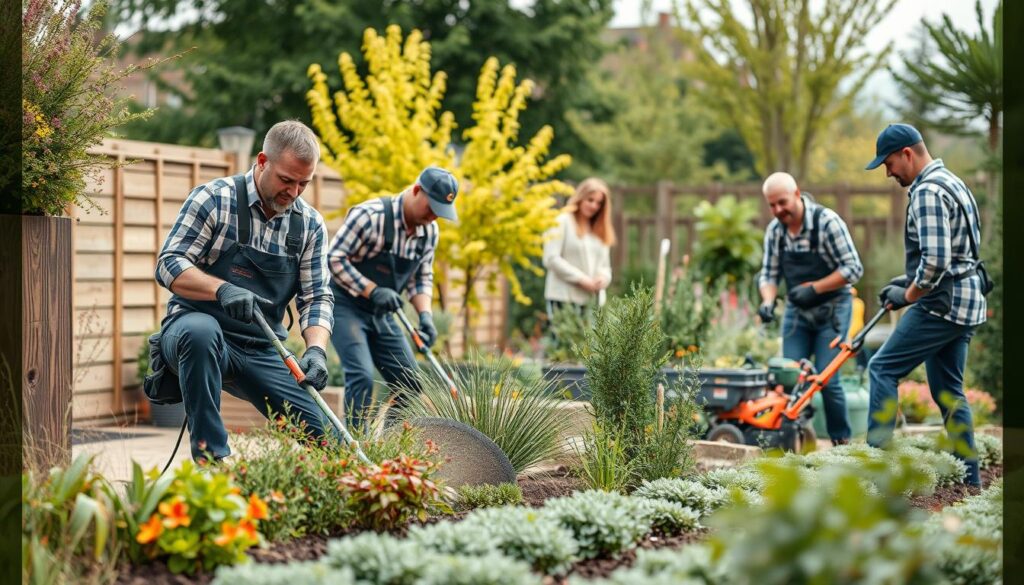 Gartenbau Braunschweig & Region - Professionelles Team bei der Gartengestaltung