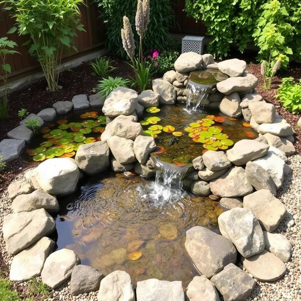 Gartenbau Braunschweig & Region - Teichbau und Wasserelemente im Garten