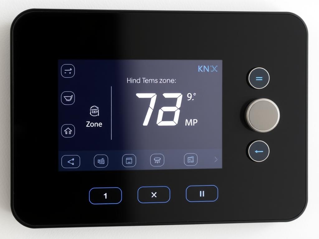 KNX Raumtemperaturregelung mit Einzelraumsteuerung