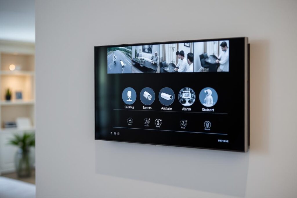 KNX Sicherheitssystem mit Alarmanlage und Zugangskontrolle
