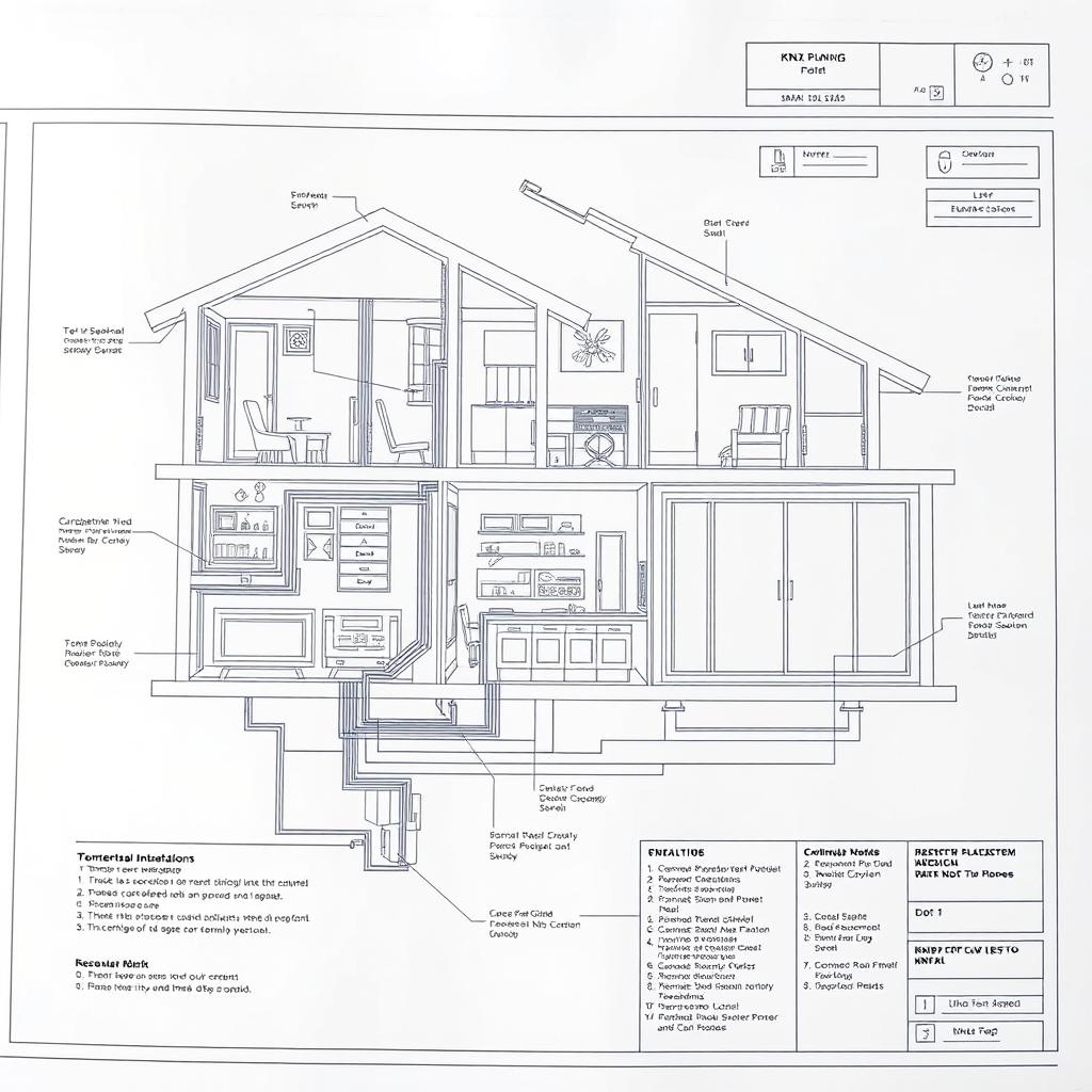KNX Smart Home Planung mit Grundriss und Komponentenauswahl