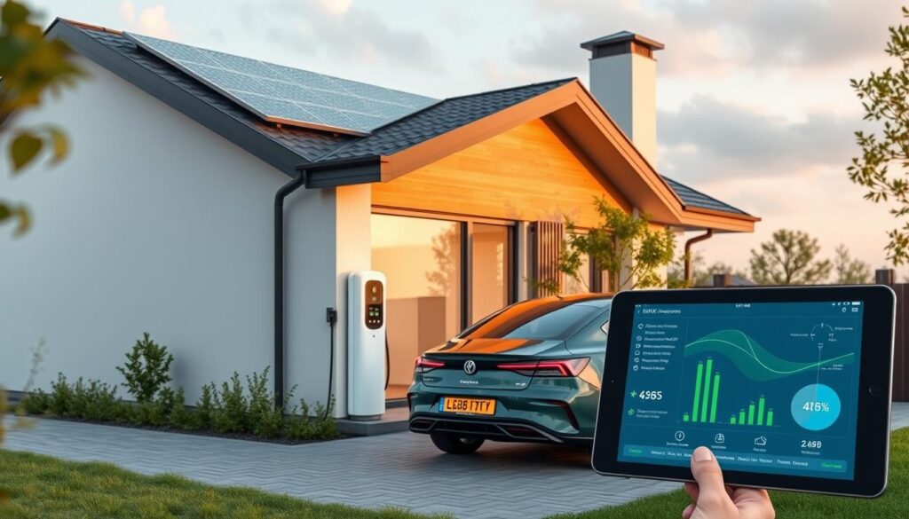 KNX Smart Home mit Photovoltaikanlage und Energiemanagement