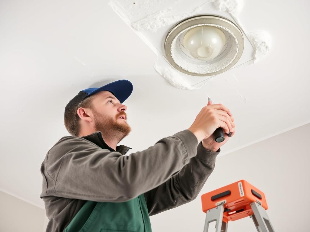 Lokaler Trockenbau-Experte aus Braunschweig bei der Arbeit