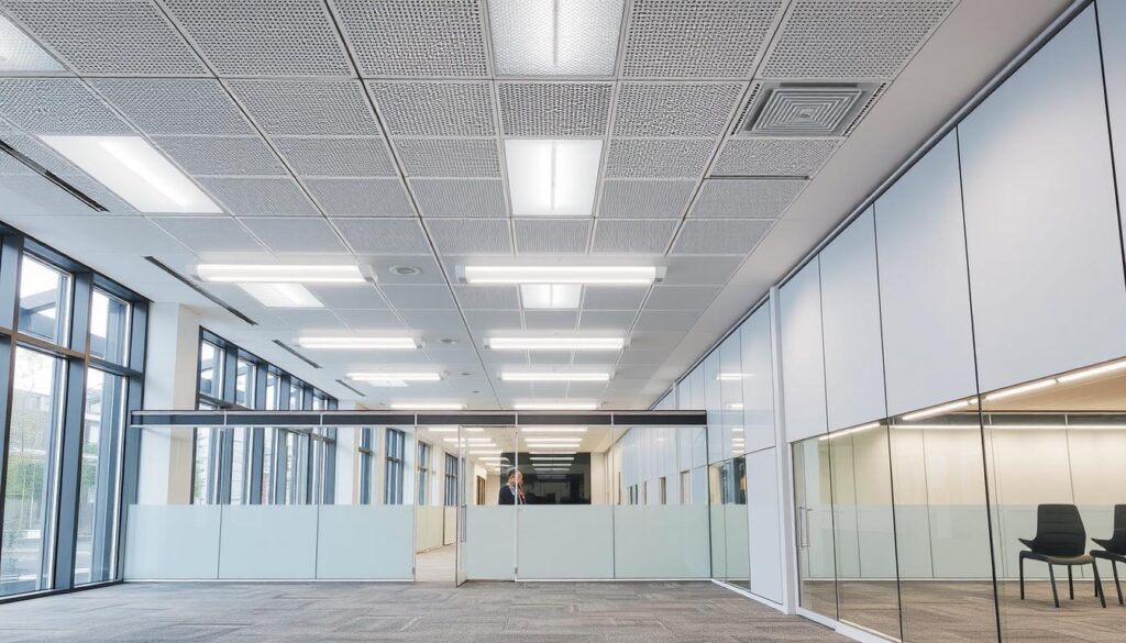 Moderne Trockenbaulösung für ein Bürogebäude in Hannover