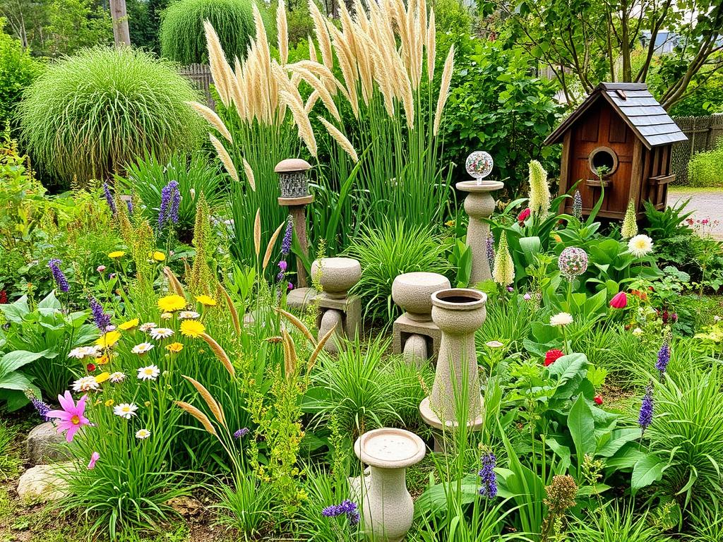 Naturnaher Garten mit heimischen Pflanzen für Gartenplanung & Gestaltung