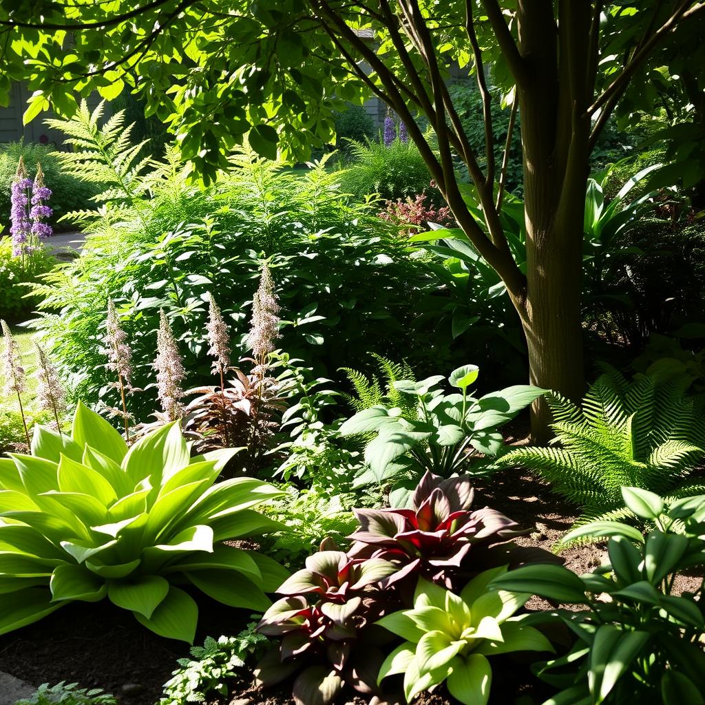 Pflanzen für halbschattige Bereiche für Gartenplanung & Gestaltung
