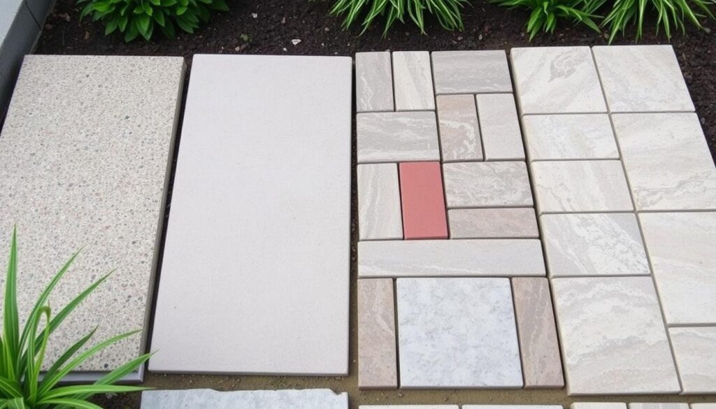 Verschiedene Steinarten für den Terrassenbau im Vergleich