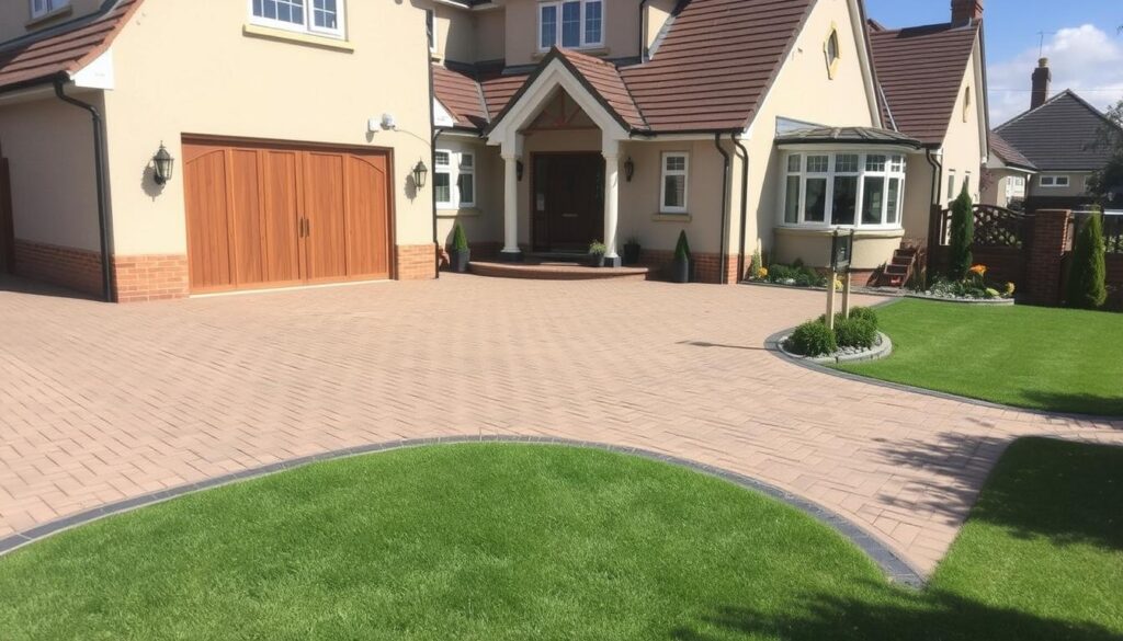 Wertsteigernde Pflasterarbeiten für Einfahrt und Terrasse vom Fachbetrieb